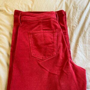 Women's High-Rise Sailor Wide Leg Ankle Corduroy - Universal Thread - Size 10